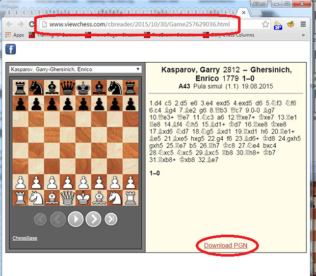 pgn viewer not working - Chess Forums 